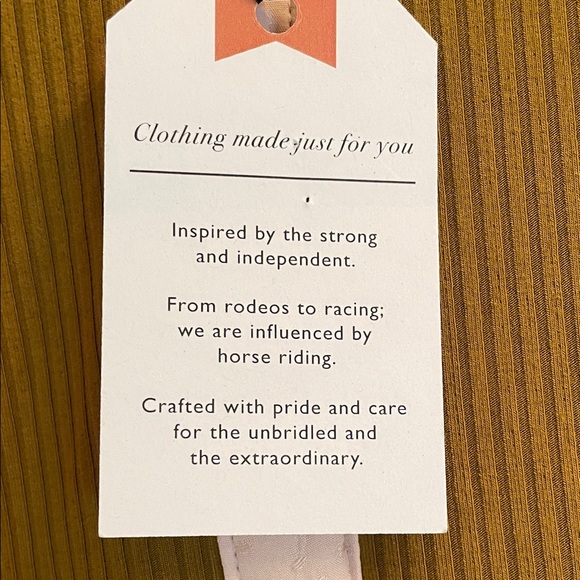 Street & Saddle in Brown & Cream Equestrian Top - Picture 6 of 7